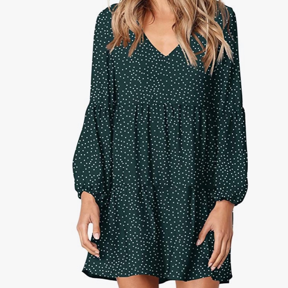Casual flowy swing dress